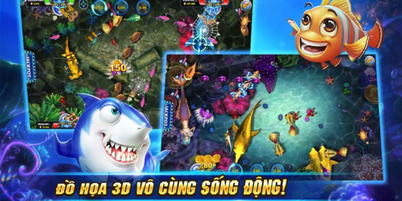 Đồ họa game thiết kế chân thực tạo nên sự linh hoạt trong thao tác